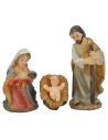 Set Natività 11 soggetti 5 cm in resina per Presepe