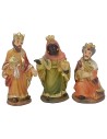 Set Natività 11 soggetti 5 cm in resina per Presepe Mondo