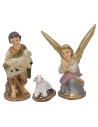 Set Natività 11 soggetti 5 cm in resina per Presepe