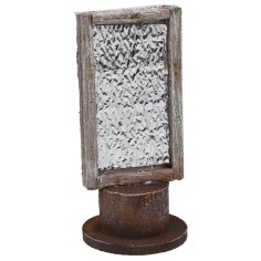 Specchiera cm ø 4,3x7,1 h per Presepe