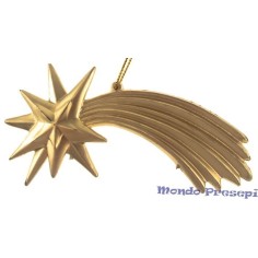 Stella cometa oro per presepe Mondo Presepi