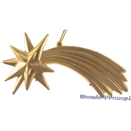 Stella cometa oro per presepe Mondo Presepi