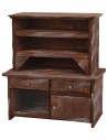 Credenza in legno antichizzato cm 9x5x11 h
