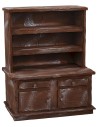Credenza in legno antichizzato cm 25,5x15x32 h Mondo Presepi
