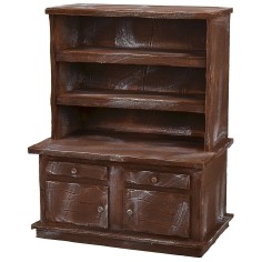 Credenza in legno antichizzato cm 25,5x15x32 h 2