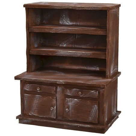 Credenza in legno antichizzato cm 25,5x15x32 h Mondo Presepi