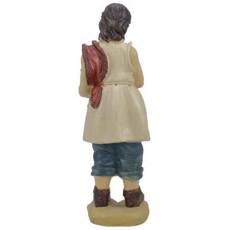 Uomo con anfora in resina 30 cm