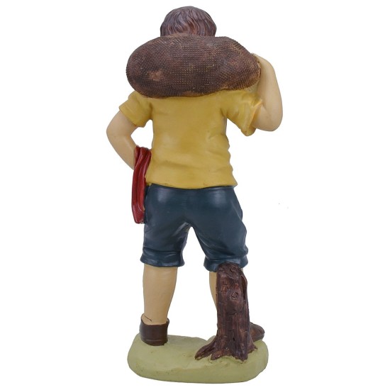 Mugnaio in resina 30 cm Mondo Presepi