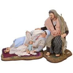 Natividad Virgen María y San José 30 cm Pigini Mundo Pesebres 2