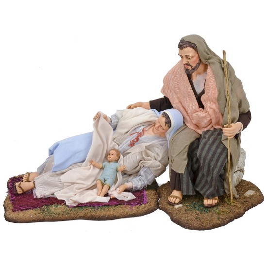 Natività Madonna e S. Giuseppe 30 cm Pigini Mondo Presepi