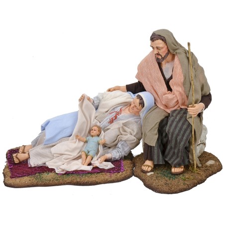 Natività Madonna e S. Giuseppe 30 cm Pigini