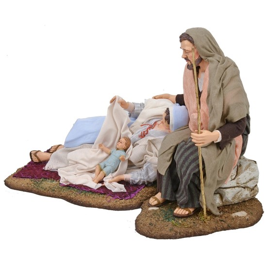 Natività Madonna e S. Giuseppe 30 cm Pigini Mondo Presepi