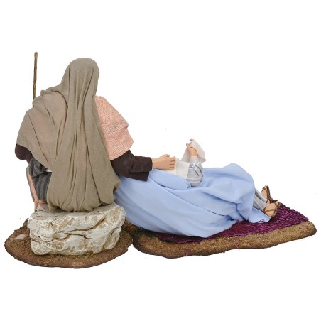 Natività Madonna e S. Giuseppe 30 cm Pigini Mondo Presepi