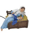 Madonna in motion with little child Pigini series 30 cm