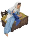 Madonna in movimento con bambinello serie 30 cm Pigini