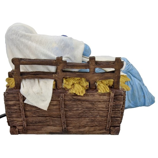 Madonna en movimiento con niño serie 30 cm Pigini Mondo