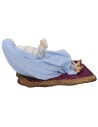 Madonna sdraiata con bambinello serie 30 cm Pigini