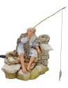Giovane pescatore serie 30 cm in movimento Pigini