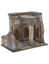 Setting scourging of Christ at the forum with Pilate's chair