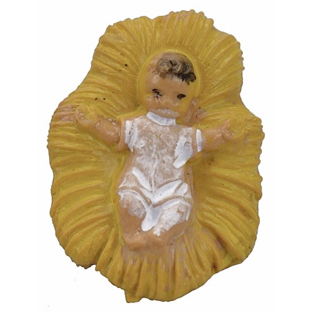 Conjunto de Natividad de 4 cm lux de 3 piezas en PVC Mondo Presepi