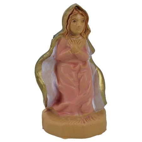 Conjunto de Natividad de 4 cm lux de 3 piezas en PVC Mondo Presepi