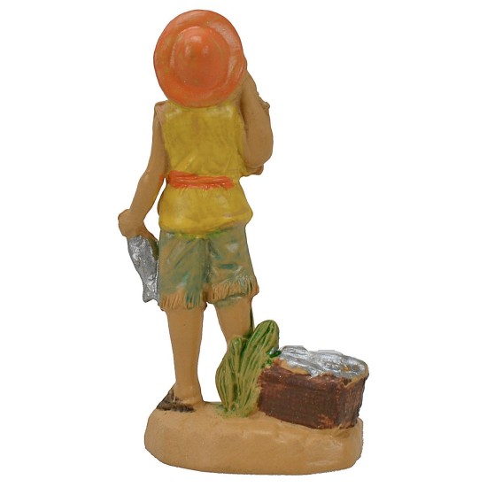 Cm 4 Pescivendolo Mondo Presepi