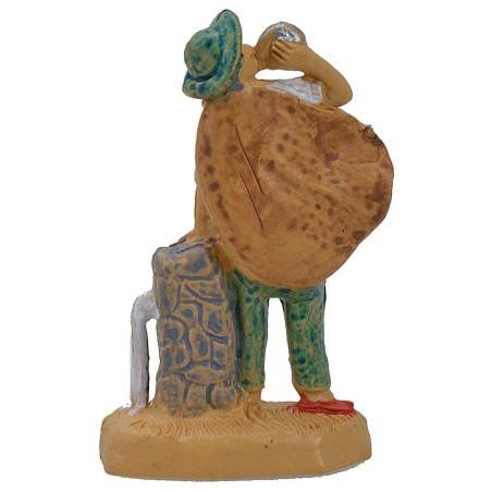 "Pastor de 4 cm en la fuente Mundo Pesebres"