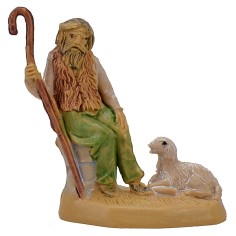 Cm 4 sitting shepherd with sheep