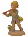 Bambino con flauto serie 8 cm