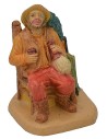Bevedor sentado serie 8 cm Mundo Pesebres
