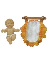 Cm 8 Nativity lux set of 3 pcs in pvc