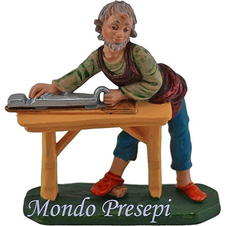 Cm 8 Falegname in pvc Mondo Presepi