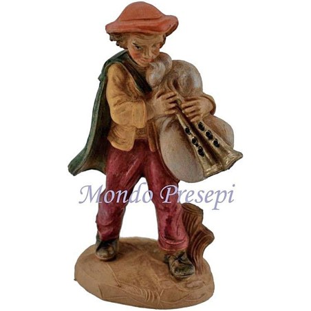 Cm 8 lux Zampognaro Mondo Presepi