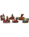 Set 6 artigiani cm 7 - Cod. 
