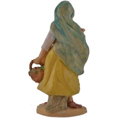 10 cm lux Donna con cesto e anfora Mondo Presepi 2