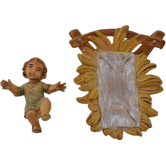 Natività 5 soggetti 12 cm Euromarchi Mondo Presepi