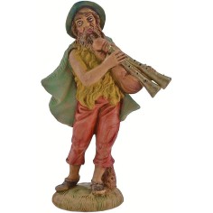 Zampognaro lux 12 cm Mundo Pesebres