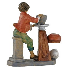 Ceramista 12 cm lux Mondo Presepi 2