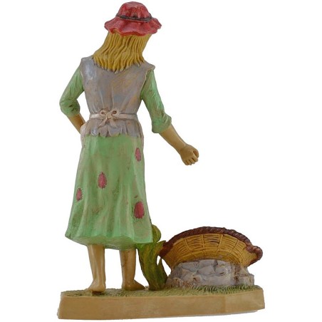 Fruttivendola serie Lux 20 cm Mondo Presepi