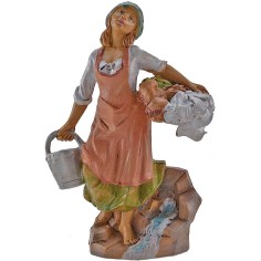 Laundress with 20 cm Euromarchi cloths