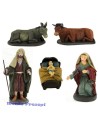 Natividad de 10 cm en Marmolina