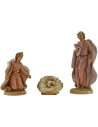 Natività 3 soggetti serie lux cm 20 Mondo Presepi