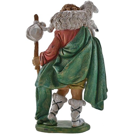 Shepherd with lamb on the shoulders 20 cm Euromarchi