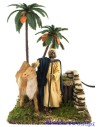 Arab with camel and palm 12 cm Landi in motion