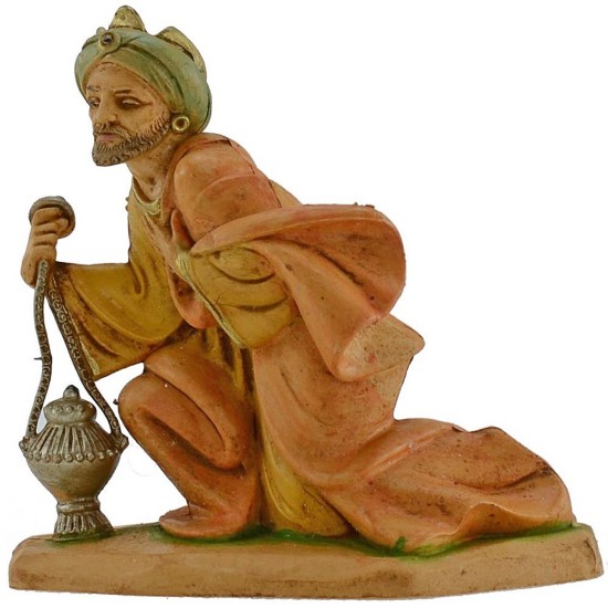 Tre Re Magi serie lux cm 16 Mondo Presepi