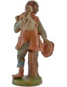 Uomo con cappello e sacca 15-16 cm Euromarchi Mondo Presepi