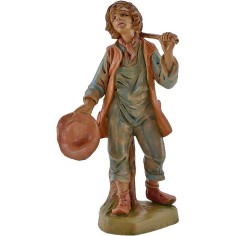 Hombre con sombrero y bolsa 15-16 cm Euromarchi