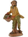 Man with basket of vegetables 15-16 cm Euromarchi