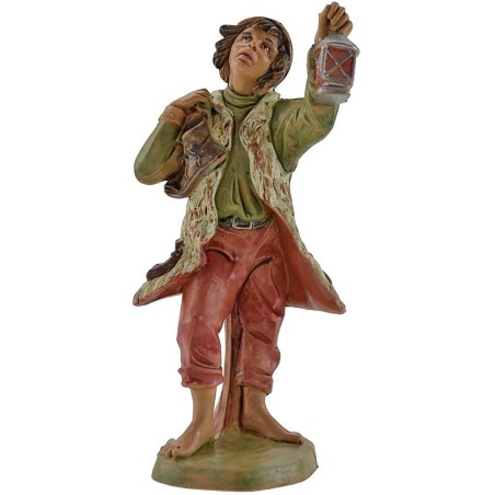 Uomo con lanterna 15-16 cm Euromarchi Mondo Presepi