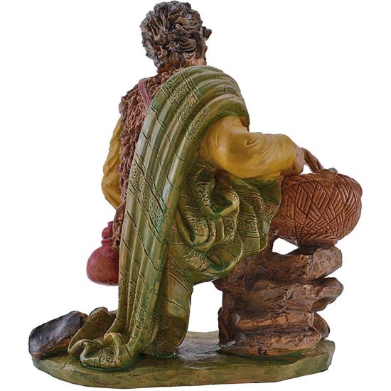 Hombre arrodillado con regalos 20 cm Euromarchi